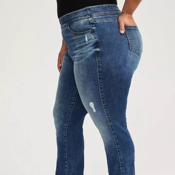 Torrid Lean Jean Slim Boot High-Rise Jean Size 2X (18/20) - Picture 2 of 5